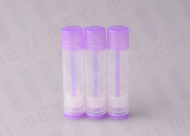 5g de purpere Plastic van de de Rondevorm van Lipglossbuizen Schone Kosmetische Buizen