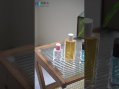 Custom Logo Glas Parfumflessen Crimp Spray Pump Verpakking in verschillende vormen Kleuren 30ml-100ml