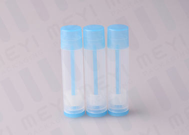 Blauwe Plastic de Lippenpommadebuizen van 0,15 oz pp voor Schoonheidsmiddelen/Lichaamsbalsem/Lichaamsboters