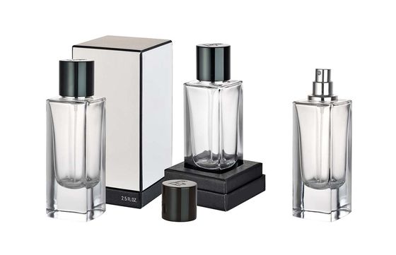 Zilveren Aluminium Kleur Parfum Fleskappen Met Crimp Versie Neck Finish CE Standard