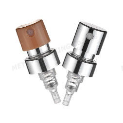 Gepersonaliseerd logo Goud of zilver Parfum mist sproeier pomp 0,075 ml sproei volume voor krimp fles