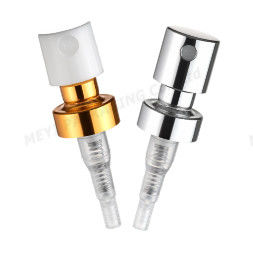 Aanpasbare gouden of zilveren parfum spuitpomp met precisie mist spuit