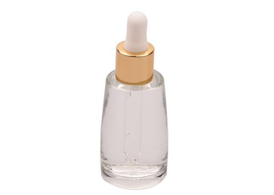 van het het Bewijsglas van 100ml 18/415 Rose Gold Dropper Bottle Leakage de Lotionfles