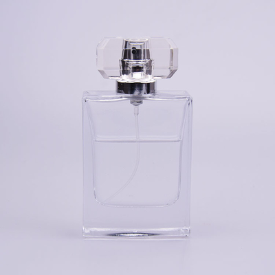 50ml de Fles van het vlakglasparfum met Duidelijke Syrlyn GLB